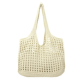 Artisan Handwoven Mesh Beach Tote – Lightweight & Foldable Shoulder Bag for Summer Travel